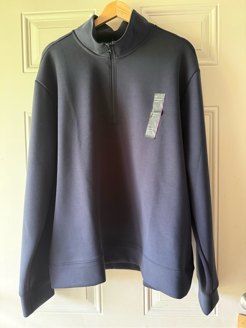 Men’s All in Motion Navy Blue Active Half Zip Pullover
